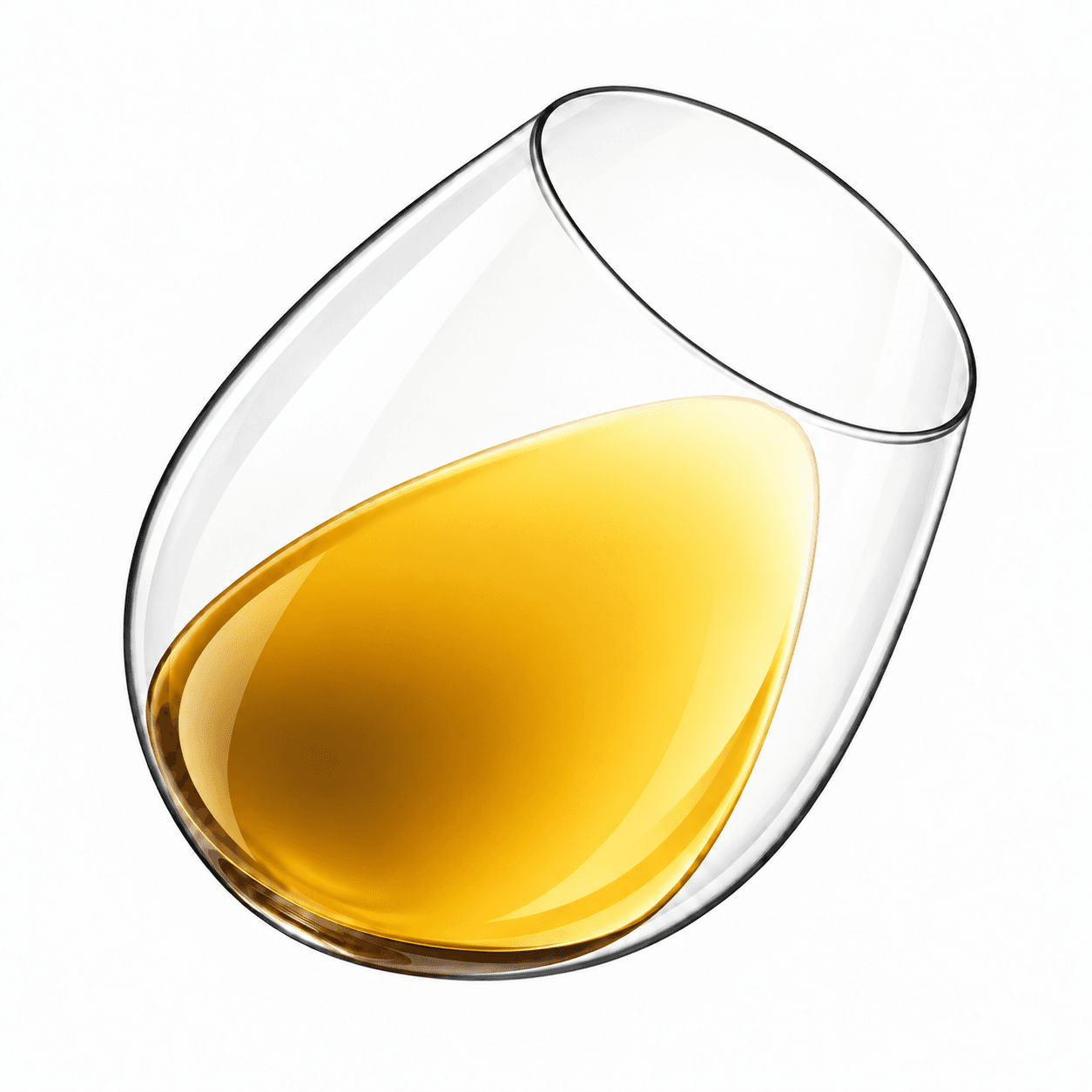 Barsac wine colour in the glass
