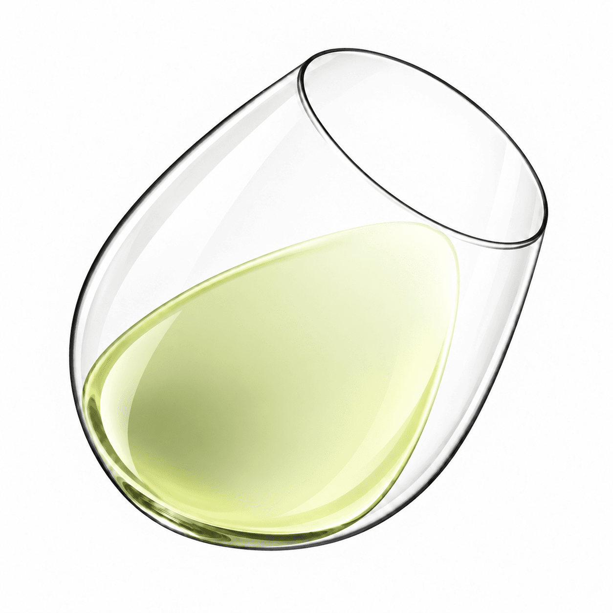 Bernkastel / Mittelmosel wine colour in the glass