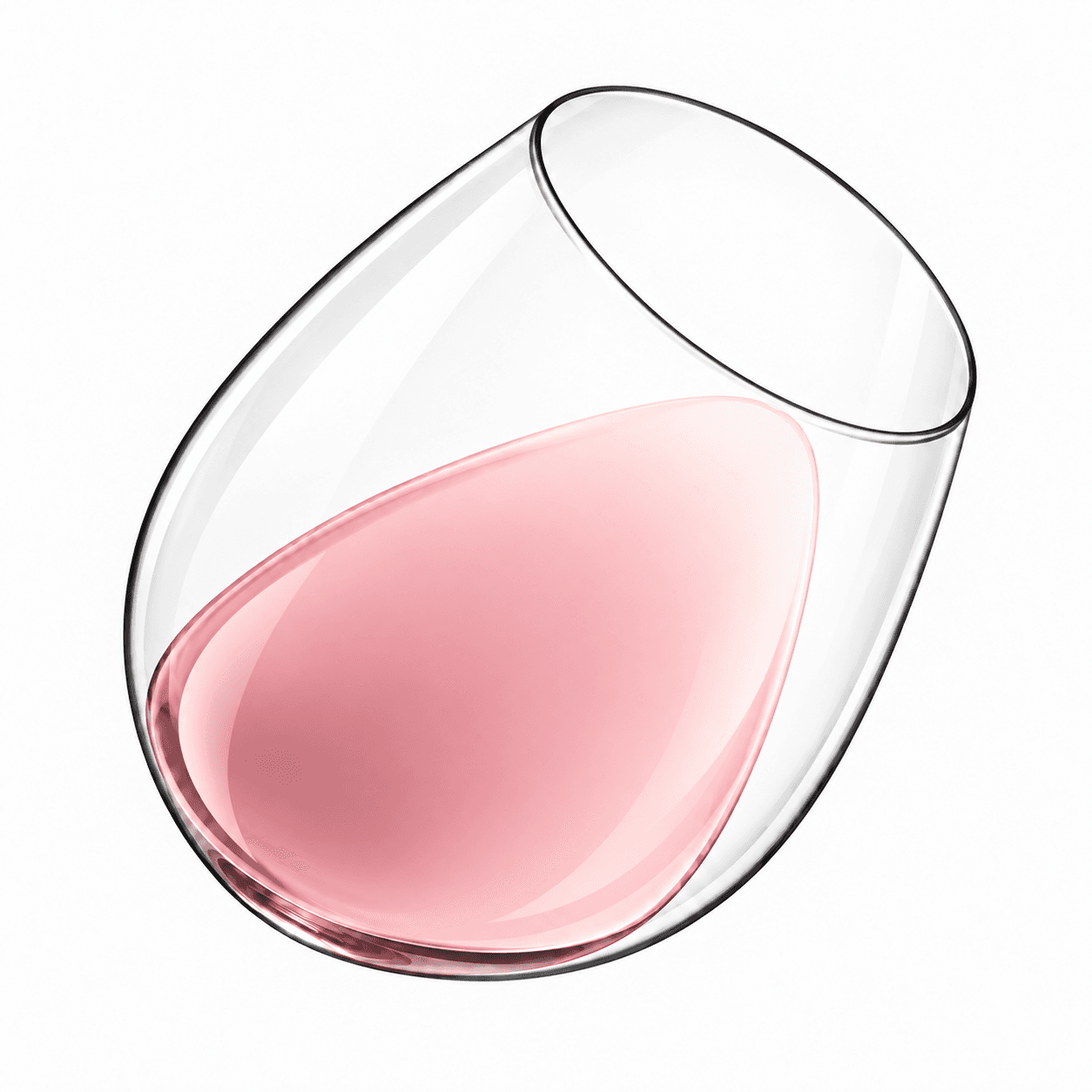 Côtes de Provence Rosé wine colour in the glass