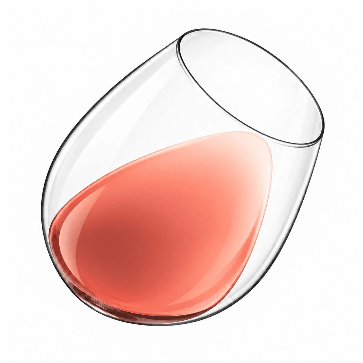 Bandol Rosé wine colour in the glass